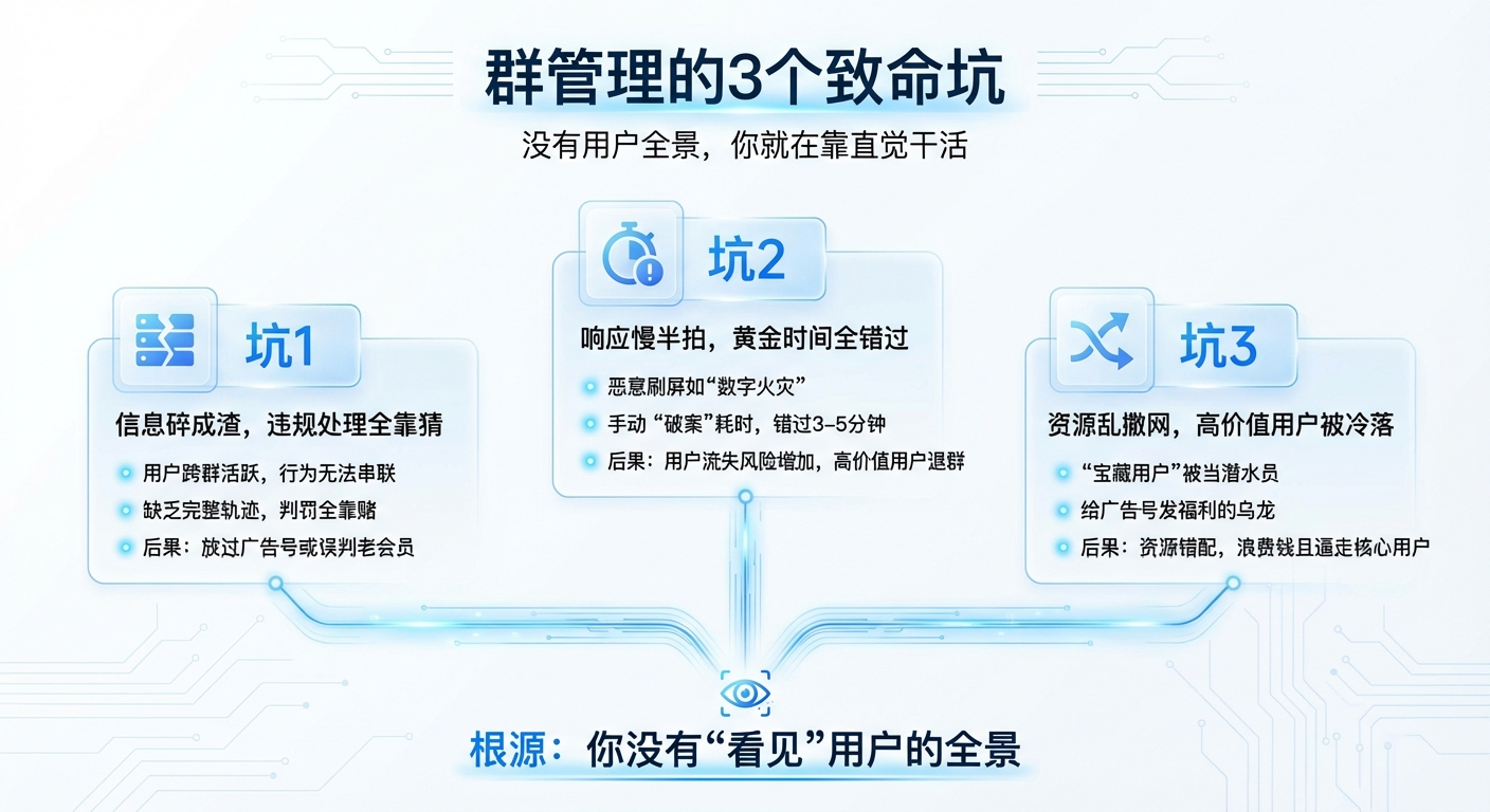 群管理的3个致命坑